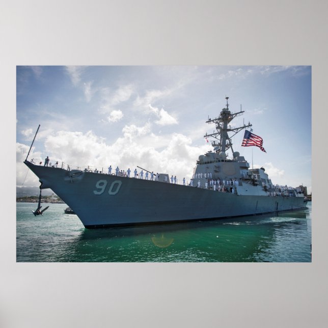 USS Chafee (DDG 90) Poster (Vorne)