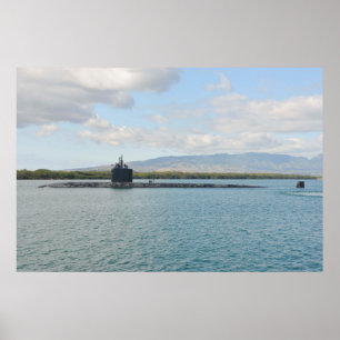 USS Cheyenne (SSN 773) Poster
