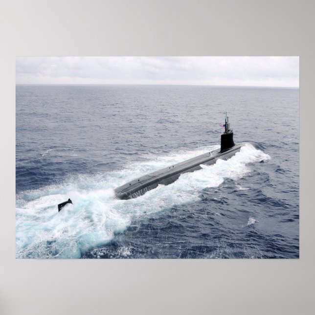 USS Connecticut (SSN 22) Poster (Vorne)