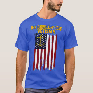 USS Connole FF1056 Frigate Veterans Day Fathers Da T-Shirt