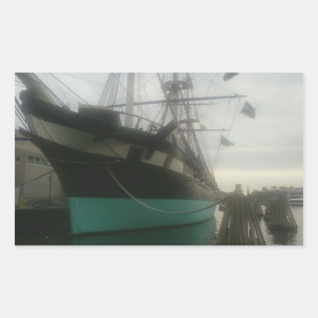 USS Constellation Rechteckiger Aufkleber (Vorderseite)