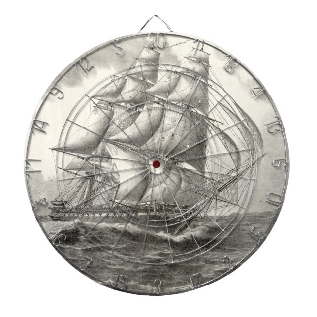 USS Constitution Dartscheibe (vorne)