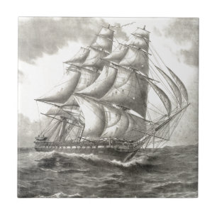 USS Constitution Fliese