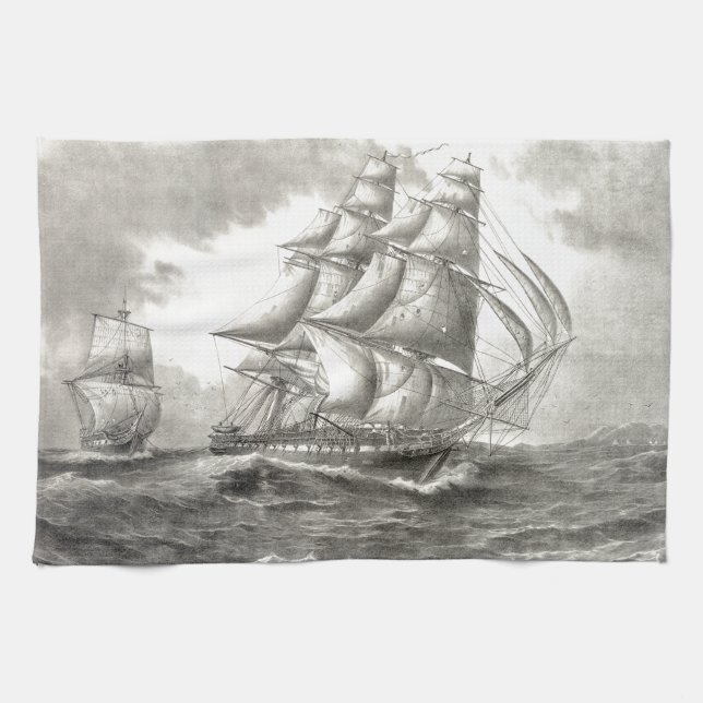 USS Constitution Handtuch (Horizontal)