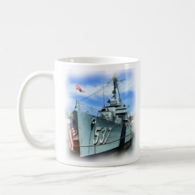 USS das Sullivans (DD-537) Kaffeetasse (Links)