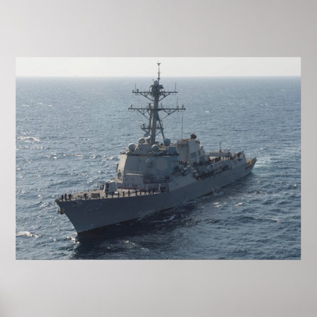 USS Dewey (DDG 105) Poster (Vorne)