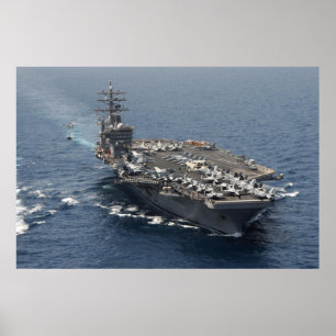 USS Dwight D. Eisenhower (CVN 69) Poster