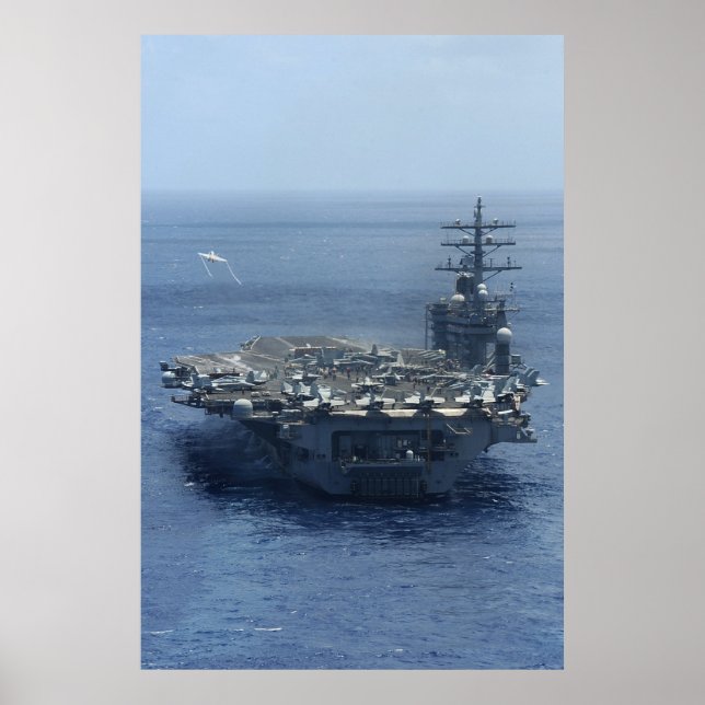 USS Dwight D. Eisenhower (CVN 69) Poster (Vorne)