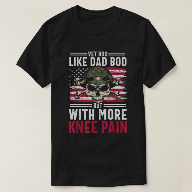 USS Enterprise CVN-65 Flugzeugträger Veteran Fla T-Shirt (Design vorne)