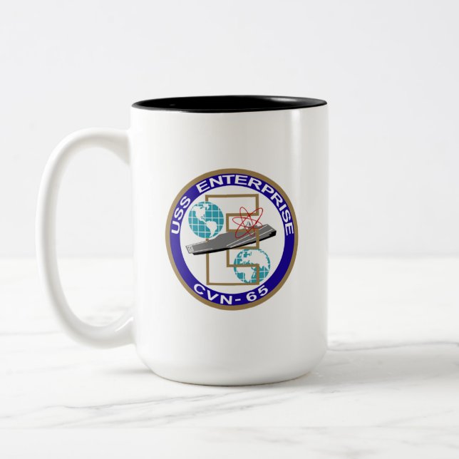 USS ENTERPRISE GRAND E DE LA TASSE CVN-65 (Gauche)