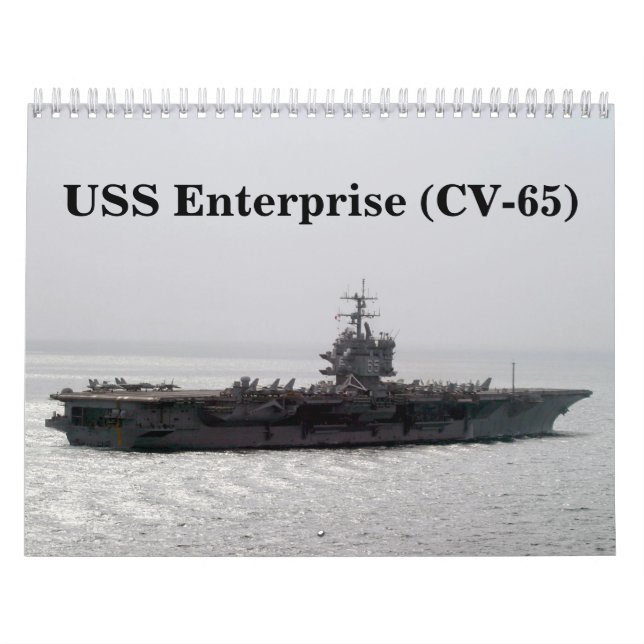 USS Enterprise Kalender (Titelbild)