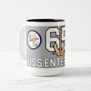 USS ENTERPRISE MUG NOUS SOMMES LÉGENDES
