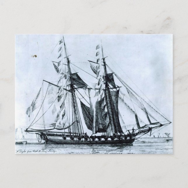 USS Enterprise Postkarte (Vorderseite)