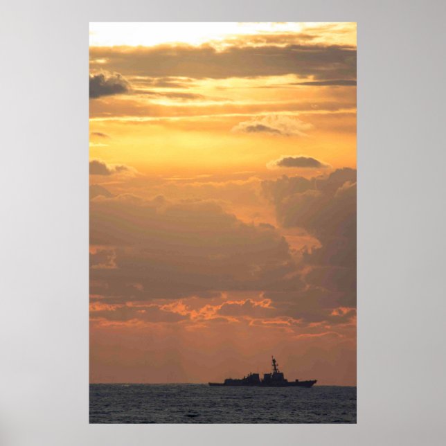 USS Farragut (DDG 99) Poster (Vorne)