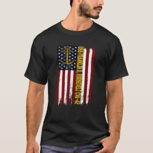 USS Franklin D Roosevelt CVA 42 Flugzeugträger U T-Shirt
