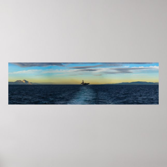 USS George H.W. Bush (CVN 77) Poster (Vorne)
