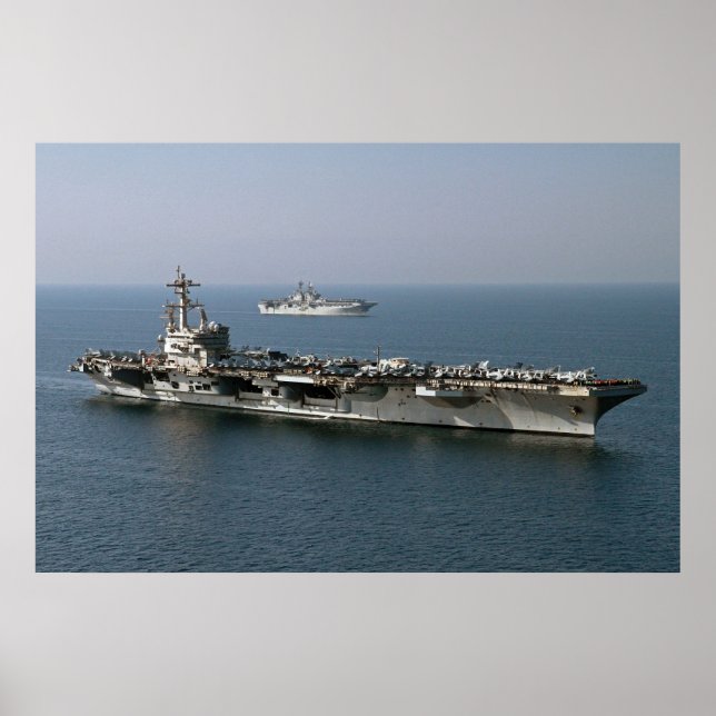 USS George H.W. Bush (CVN 77) Poster (Vorne)
