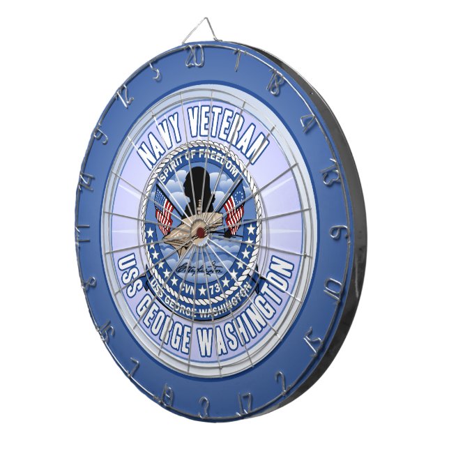 USS George Washington - CVN 73 Dartscheibe (Vorderseite rechts)