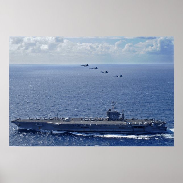 USS George Washington (CVN 73) Poster (Vorne)