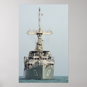 USS geschickt (MCM 13) Poster