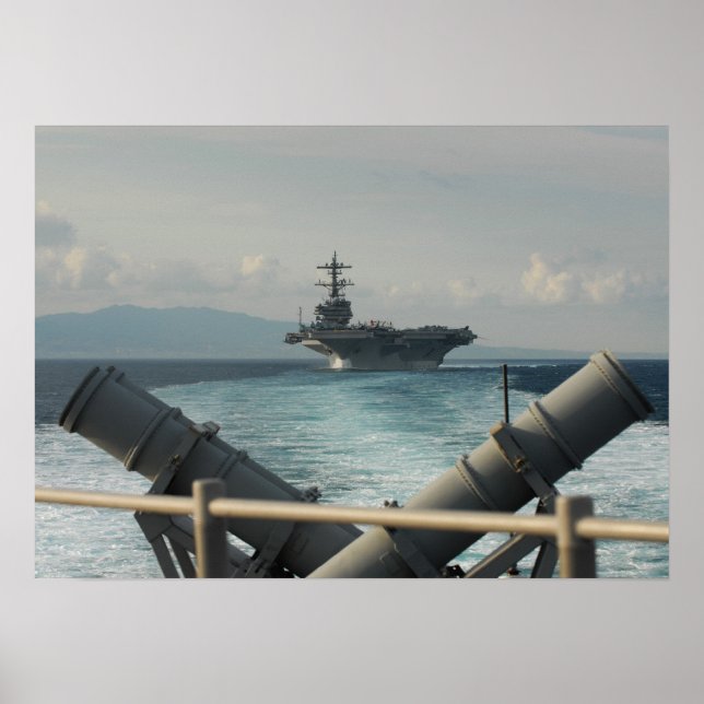 USS Gettysburg; CG 64; Schiffe; Marine; u.s. Marin Poster (Vorne)