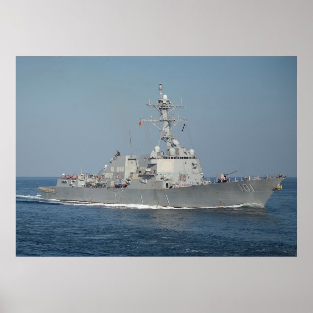 USS Gridley (DDG 101) Poster (Vorne)
