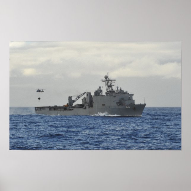 USS Gunston Hall (LSD 44) Poster (Vorne)