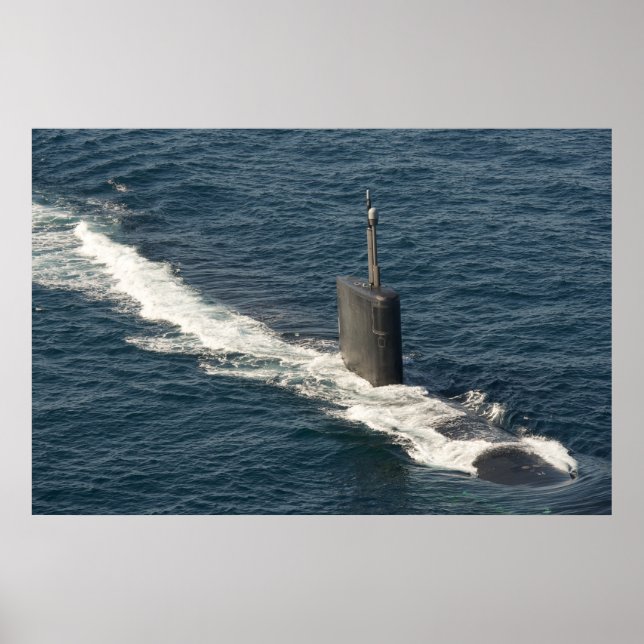 USS Hampton (SSN 767) Poster (Vorne)