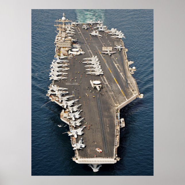 USS Harry S. Truman (CVN 75) Poster (Vorne)