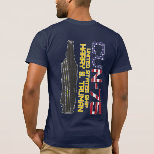 USS HARRY S. TRUMAN CVN-75 T - Shirt