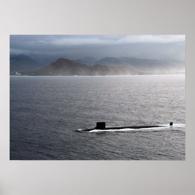 USS Hawaii (SSN 776) Poster (Vorne)