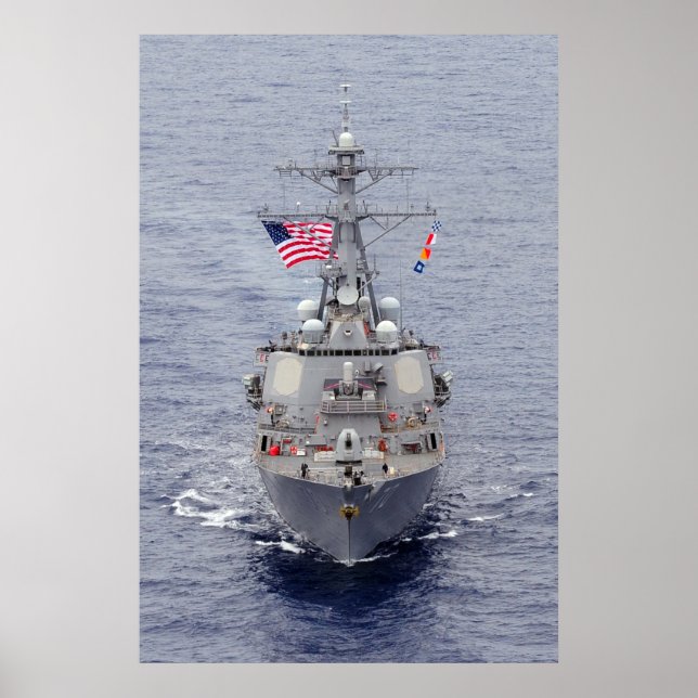 USS Hopper (DDG 70) Poster (Vorne)