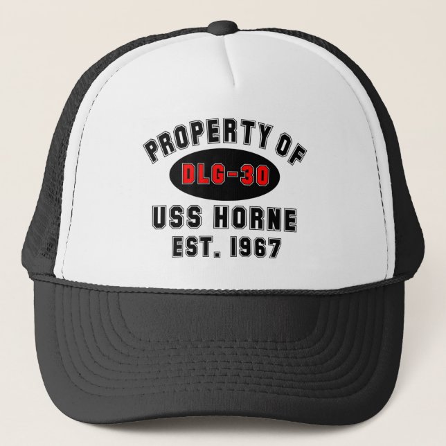 USS Horne DLG-30 Truckerkappe (Vorderseite)