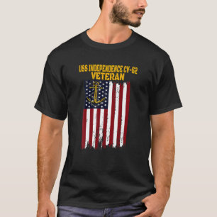 USS Independence CV-62 CVA-62 Carrier Vet T-Shirt