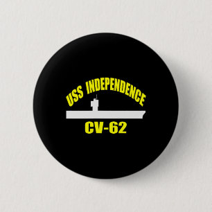 Uss Independence Cv-62 Flugzeugträger Väter Da Button
