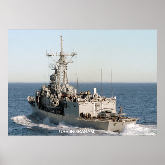 USS Ingraham (FFG 61) Poster (Vorne)