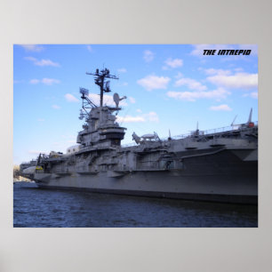 USS Intrepid-Plakat Poster