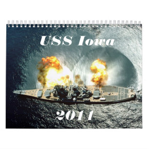 USS Iowa Calendar Kalender