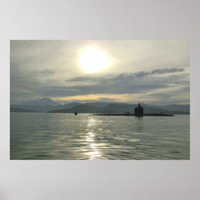 USS Jacksonville (SSN 699) Poster (Vorne)