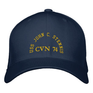 USS JOHN C. STENNIS, CVN 74, BESTICKTE KAPPE