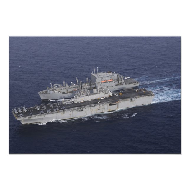 USS Kearsarge Fotodruck (Vorne)