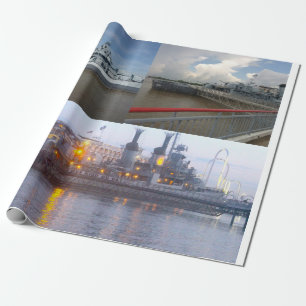 USS KIDD DD 661 GESCHENKPAPIER