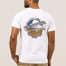 USS KITTY HAWK CV-63 1961-2009 T - SHIRT