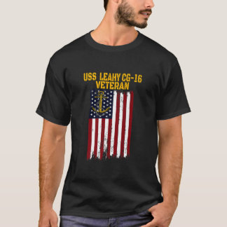 USS Leahy CG-16 Cruiser Veterans Day Veterans Day T-Shirt