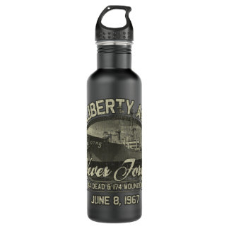 USS Liberty AGTR-5 1967 Edelstahlflasche