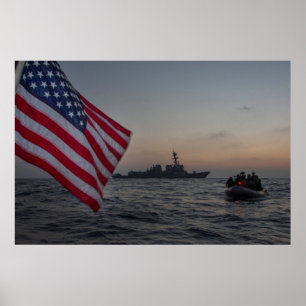 USS Mason (DDG 87) Poster