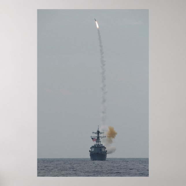 USS McCampbell (DDG 85) Poster (Vorne)