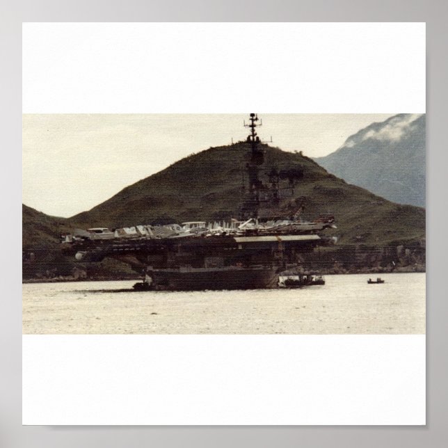 USS Midway CV41 Poster (Vorne)