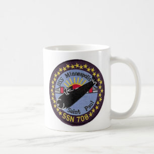 USS Minneapolis St Paul SSN 708 Mug
