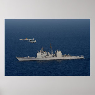 USS Mobile Bay (CG 53) Poster